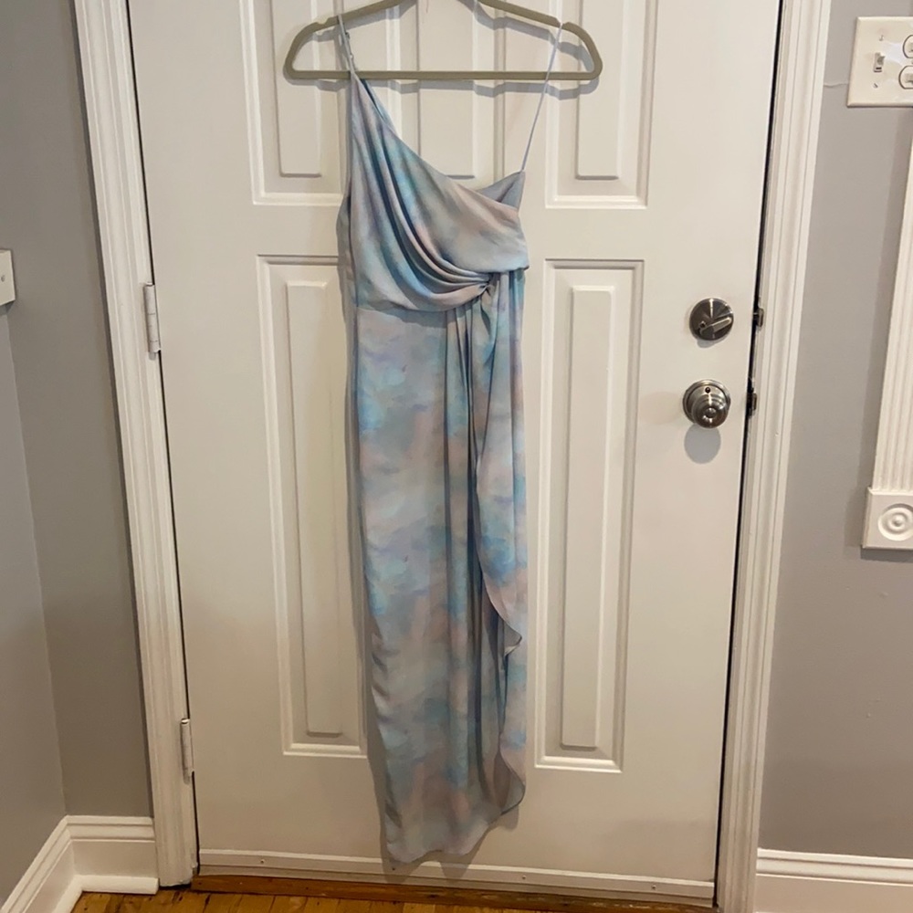 Skylar+Madison gorgeous one shoulder formal dress